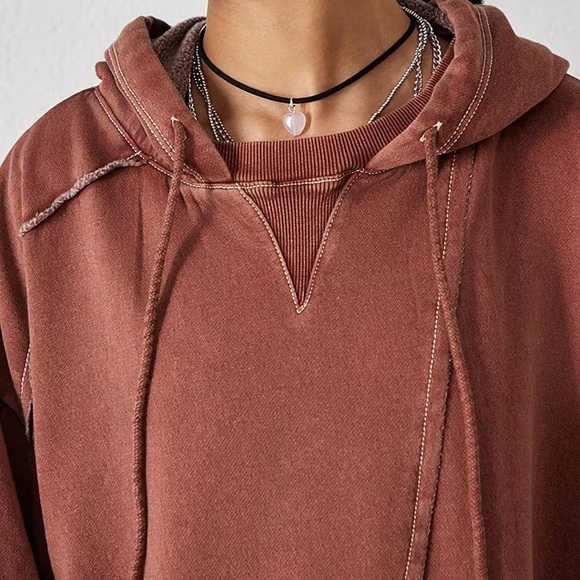 uo bdg saga spliced seam hoodie - Picture 2 of 7